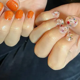 ネイル フリーランス¨̮⃝ ネイリストOKADAのネイルデザイン