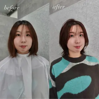 ミディアム 眉毛ワックス、パーマ 眉だけで垢抜けの眉毛・アイブロウイメージ