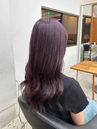 カラー アベ コハルのヘアスタイル