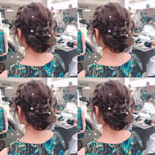 ミディアム ヘアアレンジ 🌷MAYU 🌷のヘアスタイル