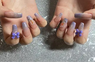 ネイル VIERU 🌈🎀💖のネイルデザイン