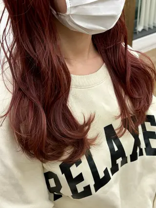 ロング カラー ダブルカラー 🌙ｃｈｉｎａｒｉのヘアスタイル