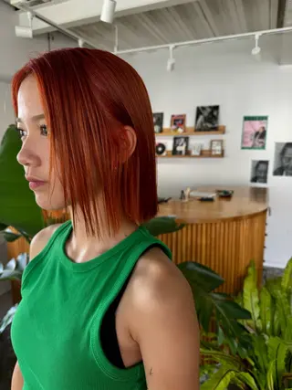 ショート カラー KOU×北谷× BY MY SIDEのヘアスタイル