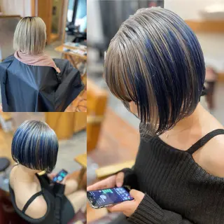 ショート カラー 木村丈晴✂️ご来店 お待ちしてます😊のヘアスタイル