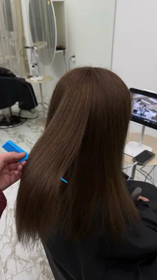 ロング NANA yunaのヘアスタイル