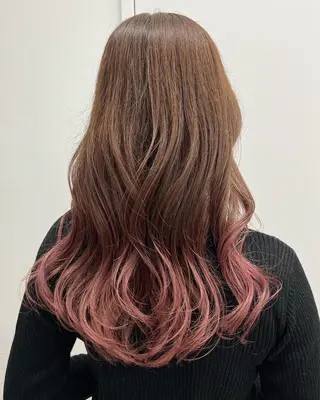 ロング 【公式】amble luxe池袋東口🩷のヘアスタイル