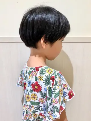 ショート キッズ さかい なつみのヘアスタイル