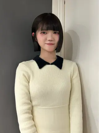 ショート えり 堀江/ボブ /透明感/レイヤーのヘアスタイル