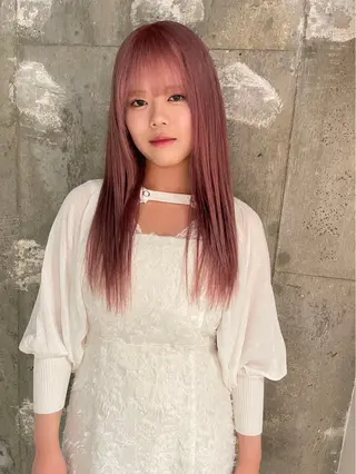 ロング カラー ᗰIᖇᗩ☼ 𐦍 ☼ ᑎᗩIᒪのネイルデザイン