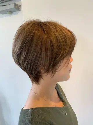 ショート カラー 船津武俊 フナツタケトシのヘアスタイル