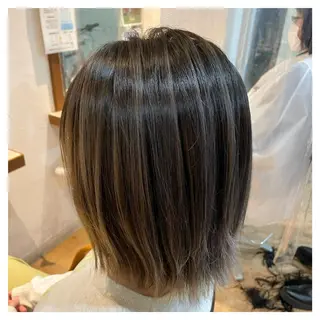 ショート カラー 🦖稲葉菜月🦖 異動しましたのヘアスタイル