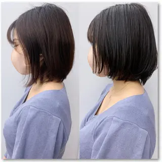 ミディアム カラー N° il duca 札幌のヘアスタイル