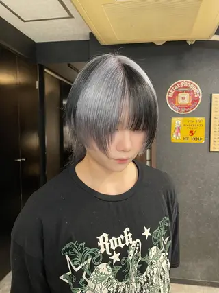 ショート ハイトーン🫧/エク HANSON🌙のヘアスタイル