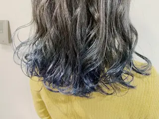 セミロング カラー ヘアアレンジ 🌿‬ ܸAir 透明感🌱西村知佳のヘアスタイル