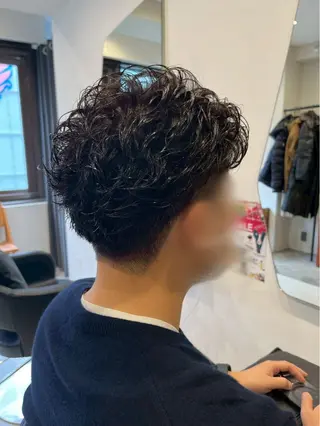 パーマ メンズ メンズモデル様募集中 🫧HONOKA🪽のヘアスタイル