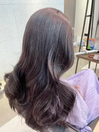 カラー 🎀ボブ+ハイトーン シュカ👶🏻のヘアスタイル