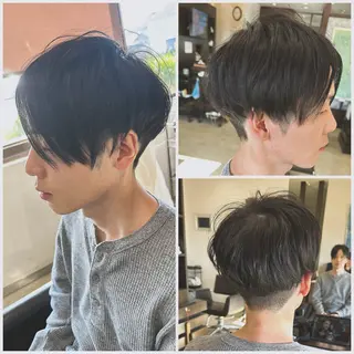 ショート メンズ 中島 剛のヘアスタイル