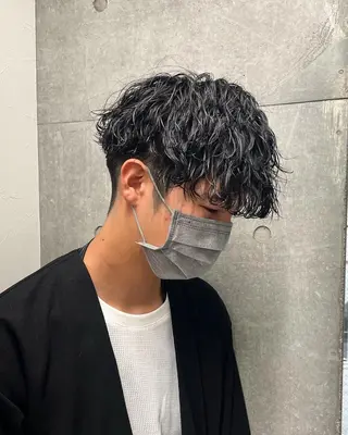 パーマ メンズ メンズモテパーマ💙 fuwaのヘアスタイル