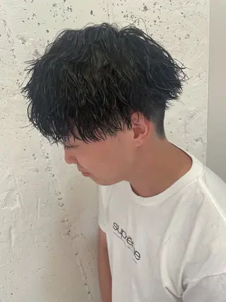 パーマ メンズ 町田エリアＮｏ．１/ パーマ特化/太田京希のヘアスタイル