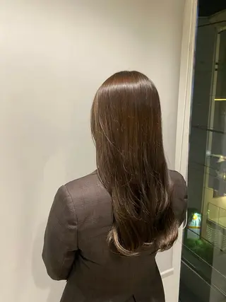 ロング カラー カットモデル 🦋‪熊田 史織のヘアスタイル