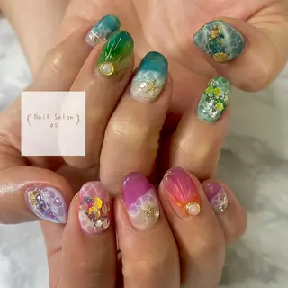 ネイル Nail Salon as-アス-のネイルデザイン