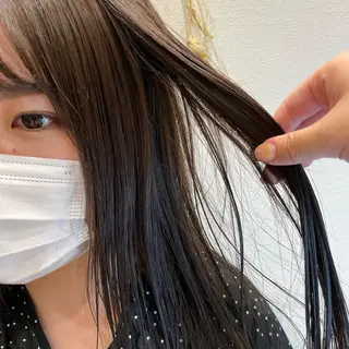 ロング カラー 🚀MOEKA ᵕ̈ ハイトーン💫のヘアスタイル