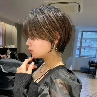 ショート nex the salon coall所属・🫧似合わせショート イシダ🫧のヘアスタイル