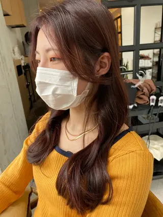 ロング カラー Dxxxx III所属・女性目線の大人 メンズ*Ayakaのヘアスタイル