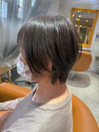 ショート カラー hair resort Bliss所属・湯ノ口 みきのヘアスタイル