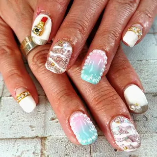 ネイル 林 珠里のネイルデザイン