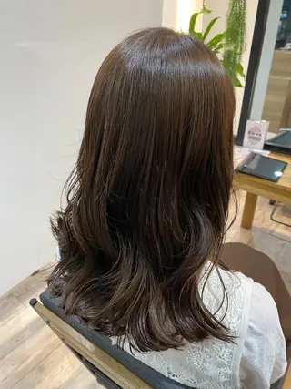 ロング カラー h Blanche 丸山 稚葉のヘアスタイル