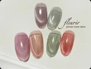 ネイル フルリール 【プライベートサロンのネイルデザイン