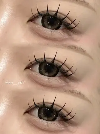 マツエク・マツパ BOOBEE eyelash所属・山下 紗采のマツエク・マツパデザイン