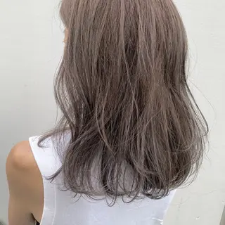 ミディアム カラー 白髪ぼかし/ショート 特化🌟サトウユキのヘアスタイル