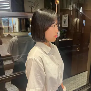 ミディアム Wカラー🐾 ハルナのヘアスタイル