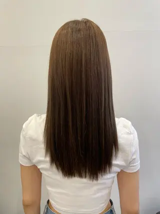 セミロング カラー Agu hair beqq 福岡別府所属・🐥 kotori 🐥のヘアスタイル