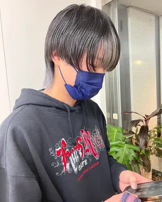 ショート カラー パーマ ヘアアレンジ メンズ 【池袋/スパイキー ショート】ⓝⓘⓜⓤのヘアスタイル