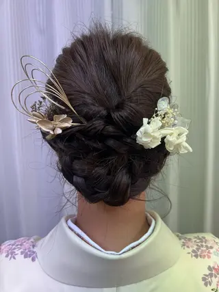 ヘアアレンジ 萱場 利恵のヘアスタイル