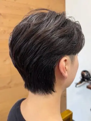 パーマ メンズ 森山 陽菜のヘアスタイル