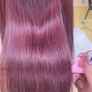 ロング カラー 💕上野美容師☁ ブリーチ💖サワのヘアスタイル