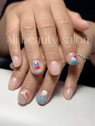 ネイル Ali 新小岩 ネイル専門のネイルデザイン