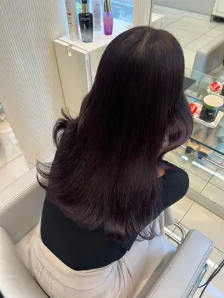 ロング カラー Ash 銀座店所属・銀座/カラー 🎀momo🎀のヘアスタイル