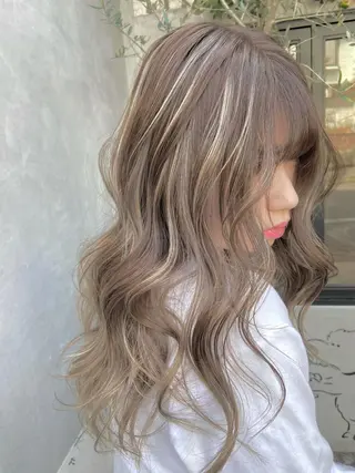 ロング カラー Bree"ze所属・大河原 修太のヘアスタイル