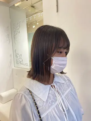 ショート カラー ParveMix 🪽鳥取彩花のヘアスタイル