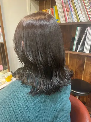 ミディアム 髪質改善 LISAのヘアスタイル