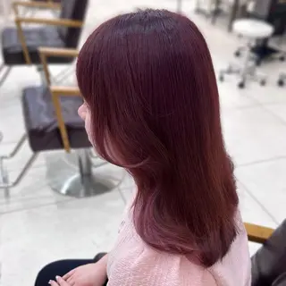 ミディアム euphoria銀座グランデ所属・honoca 🤍のヘアスタイル