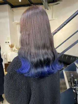 セミロング カラー ミニモお気に入り数 No.1宍戸雄弥のヘアスタイル