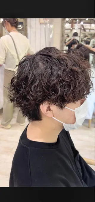 ショート パーマ メンズ メンズStylist 山根慧のヘアスタイル