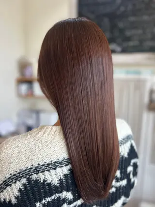 セミロング カラー Lie-et.hair(リエットヘア)丁田店所属・原田 絵梨香のヘアスタイル