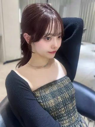 ロング 韓国ヘア×艶髪🎀 池袋/Rina🩶のヘアスタイル